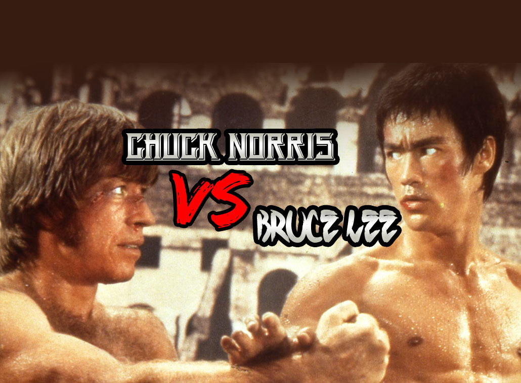 Chuck Norris Vs. Bruce Lee 