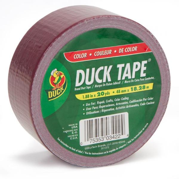 maroon duct tape