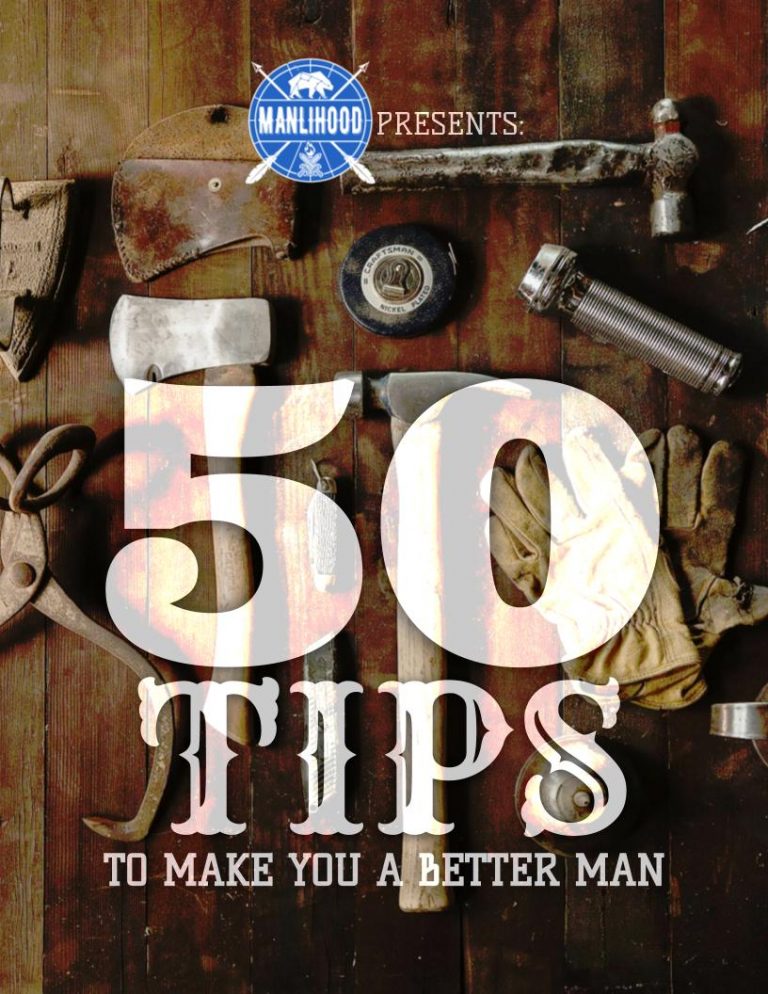 Tips to Make You a Better Man Free Ebook For Men