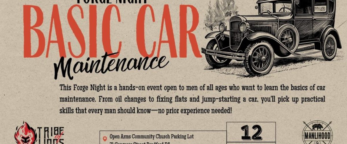 Basic Auto Maintenance Forge Night for Men in Bradford PA